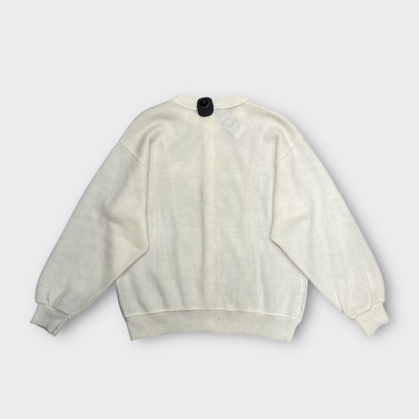 Pull vintage Blanc - S