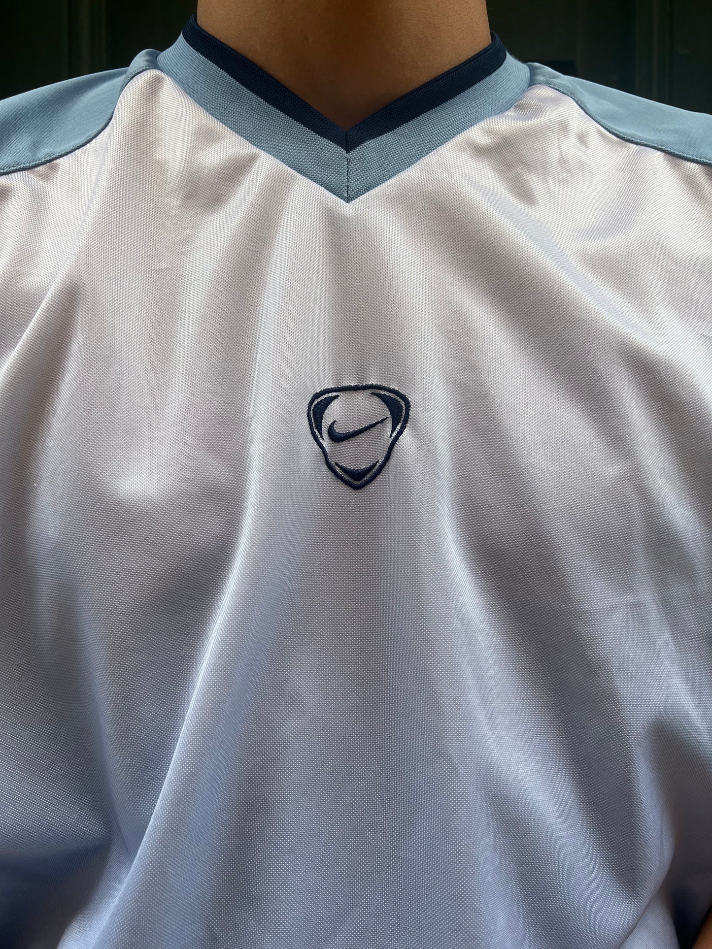 T-shirt Nike team vintage 90's bleu - XL