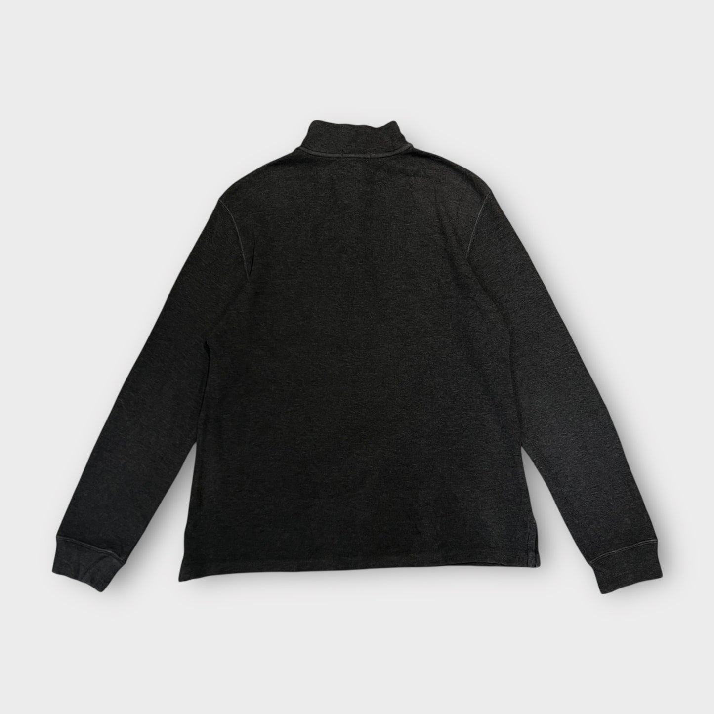 1/4 Zip Ralph Lauren Gris Foncé - XL