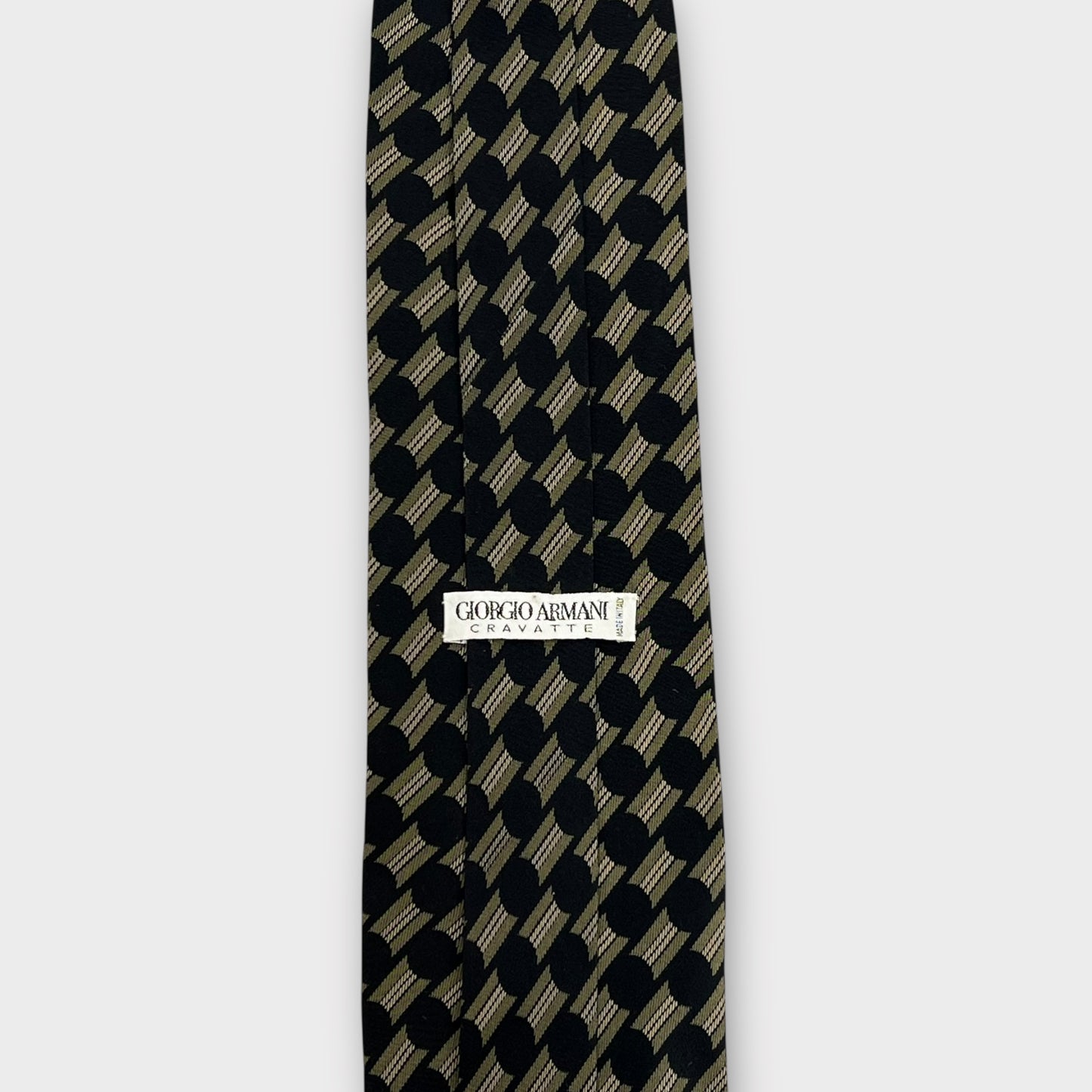 Cravate Giorgio Armani Made in Italy 100% Soie - TU