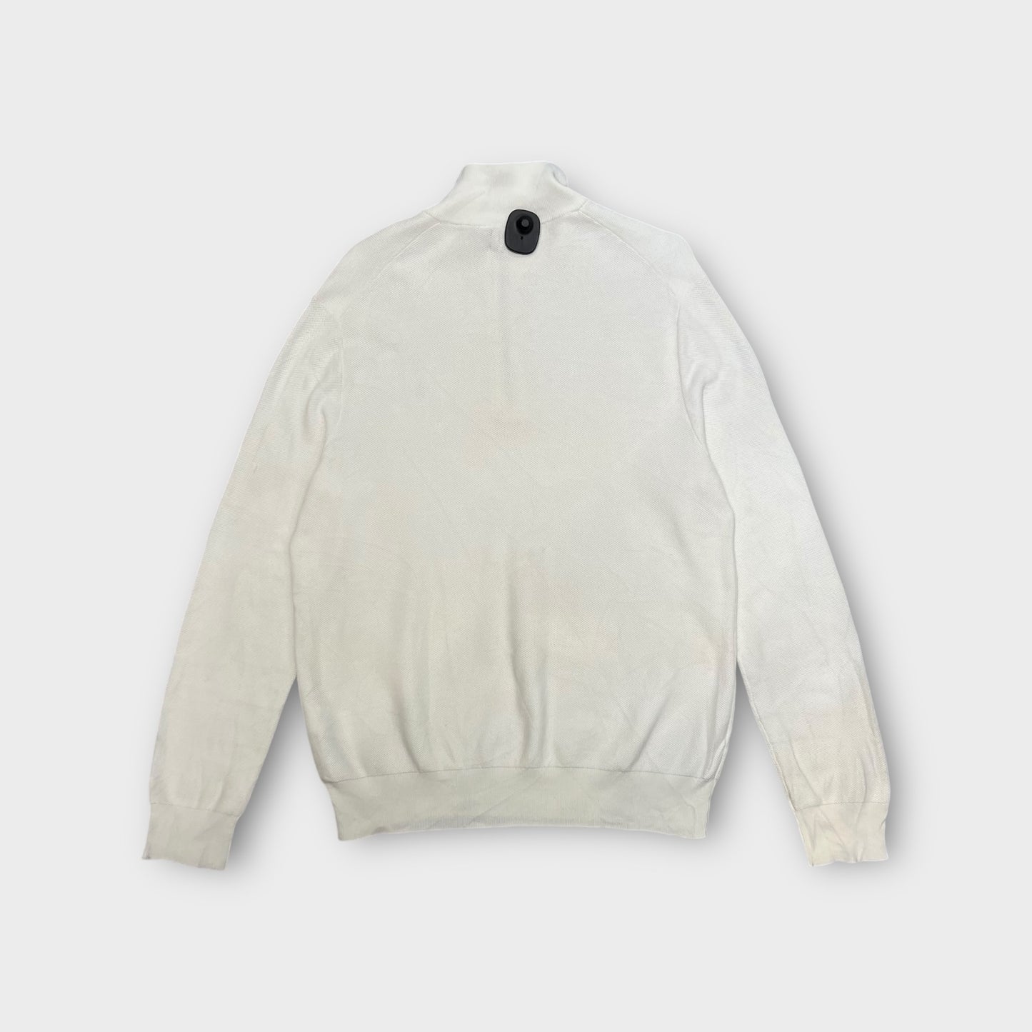 1/4 Zip Ralph Lauren Blanc - XL