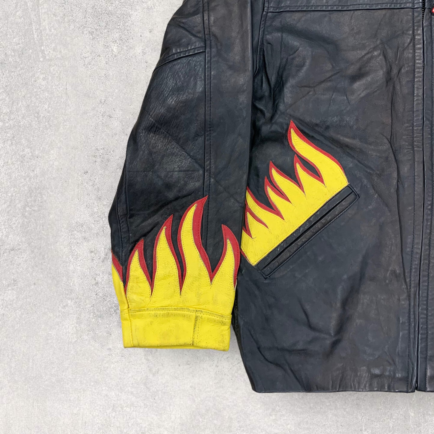 Vintage leather jacket Avirex Racing - L