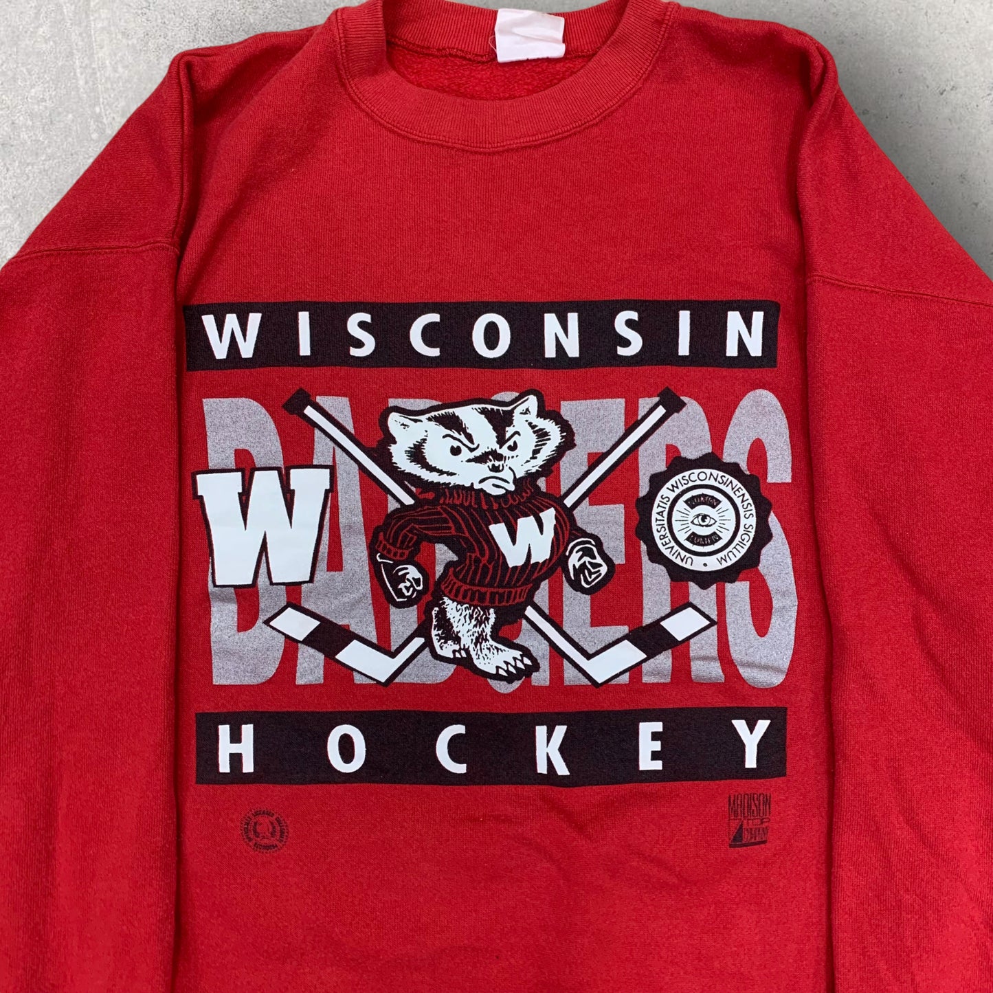Vintage sweat Wisconsin - L