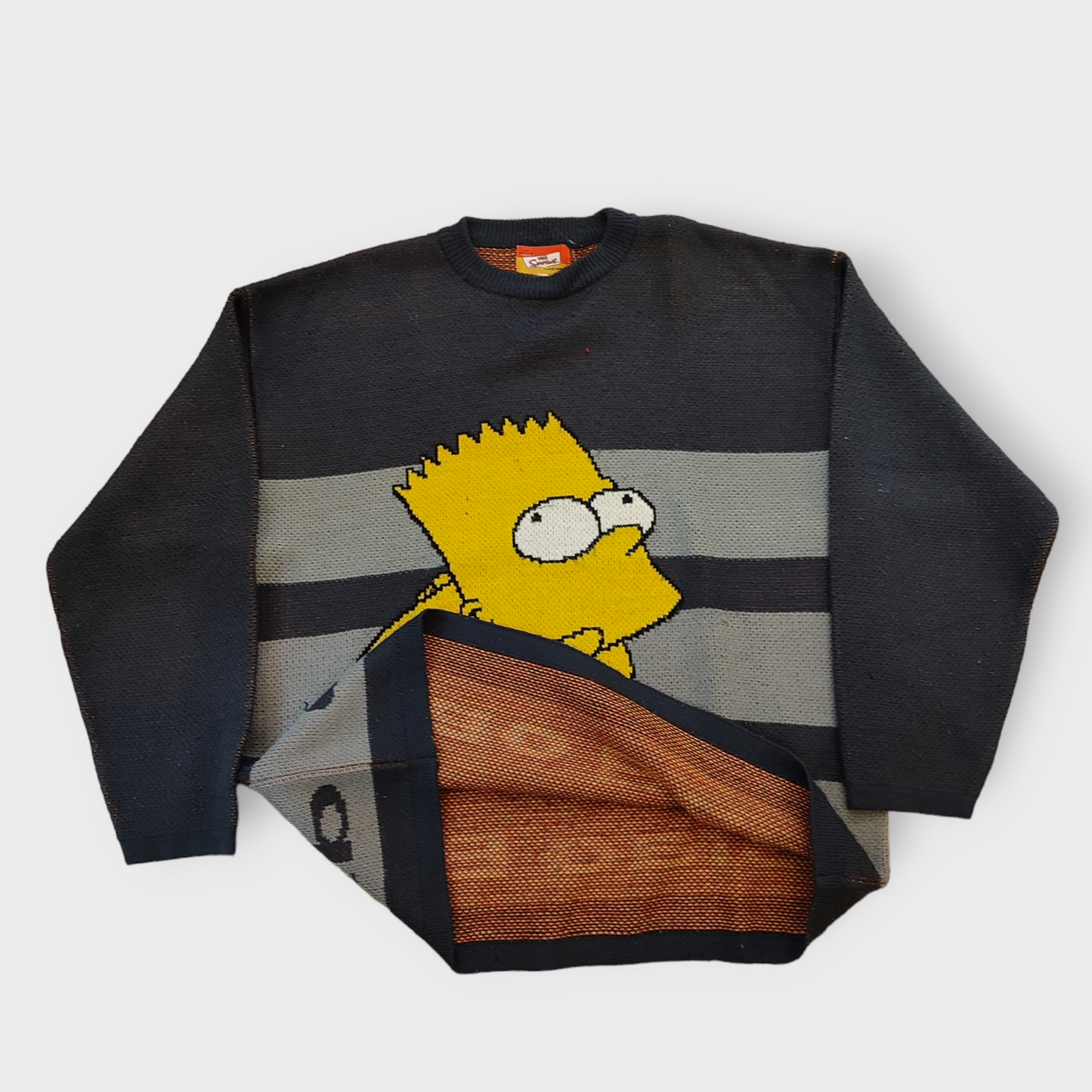 Pull vintage Bart Simpson "Ciao Bab" 00's - XL