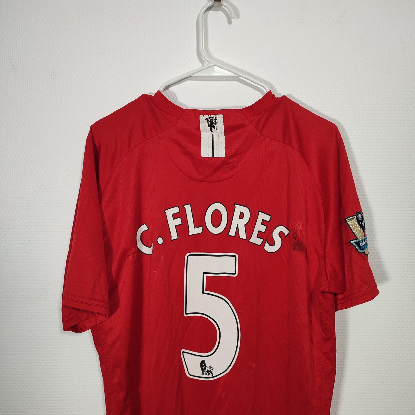 Maillot de foot non brandé MAN U "C. Flores"