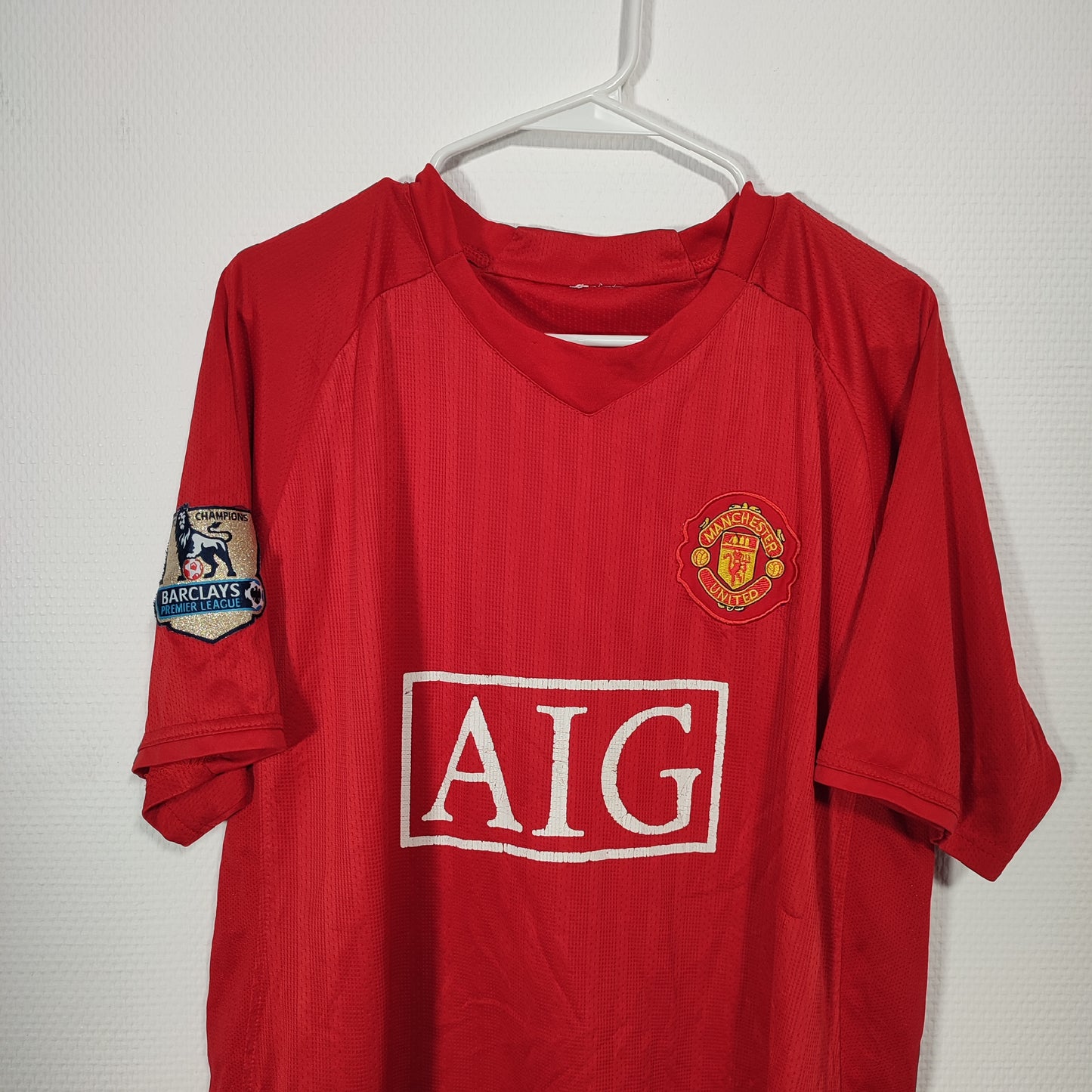 Maillot de foot non brandé MAN U "C. Flores"