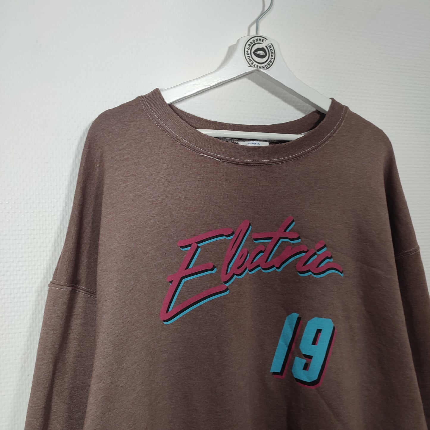 Sweat marron Champion "Electric" - XXL