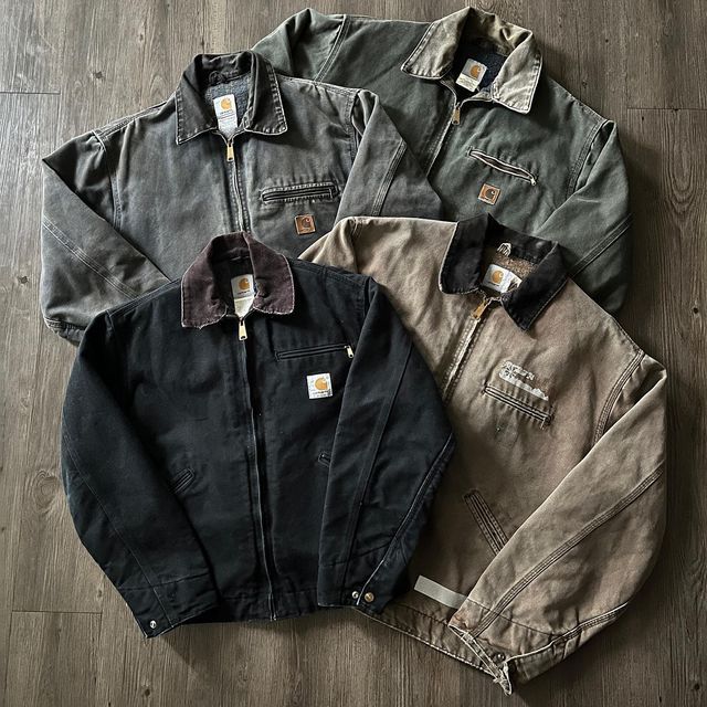 affordable Carhartt Detroit jacket dupe