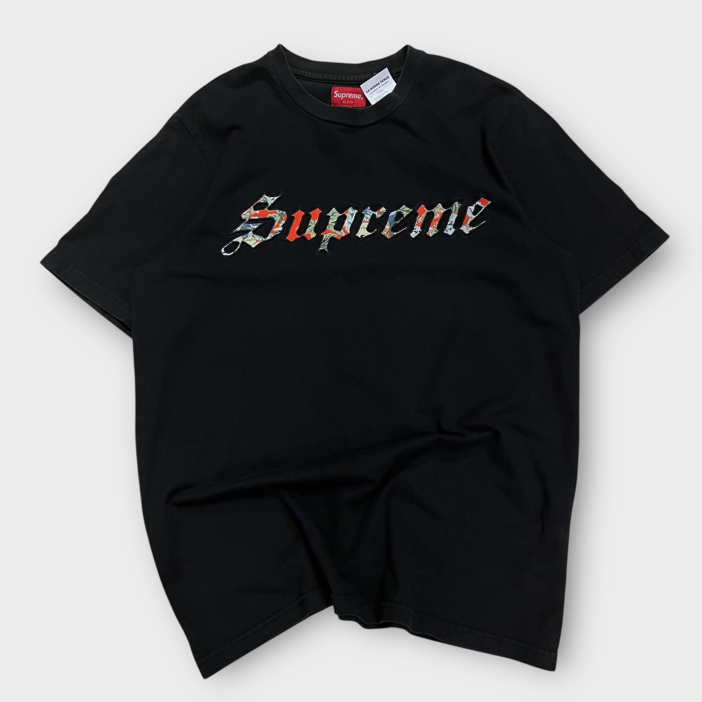 T-shirt Supreme "Floral" Noir - M