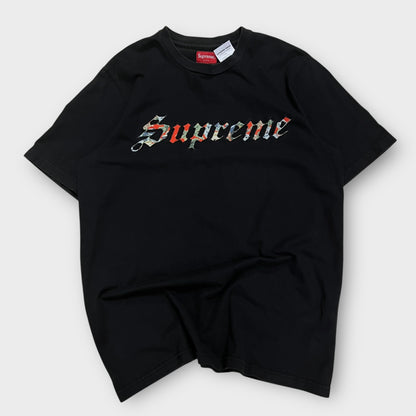 T-shirt Supreme "Floral" Noir - M