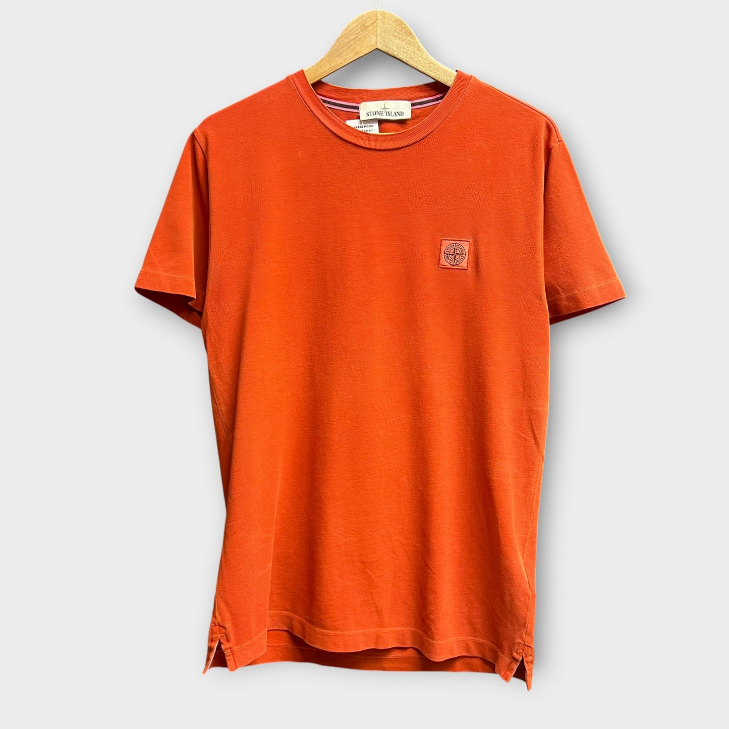 T-Shirt Stone Island Orange - M