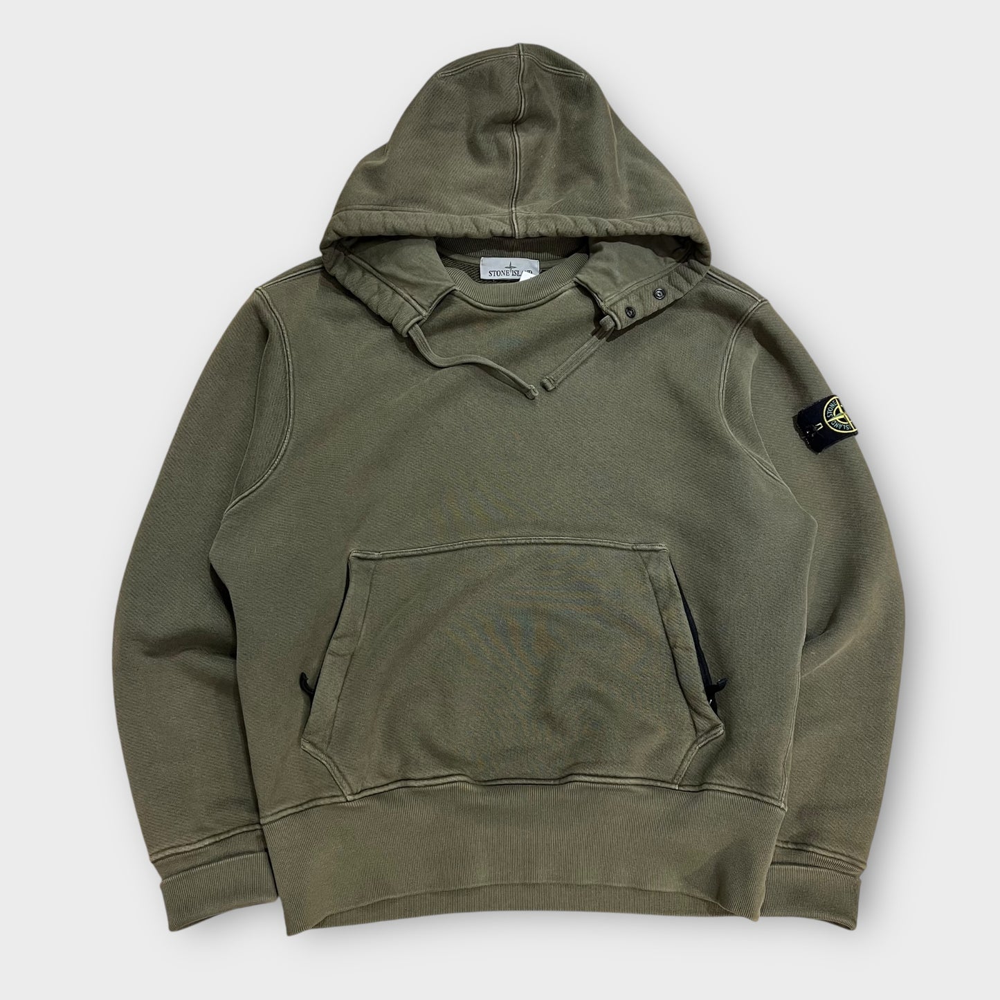 Sweat Stone Island Kaki Gros Grammage - S