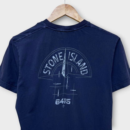 T-shirt Stone Island bleu marine - S