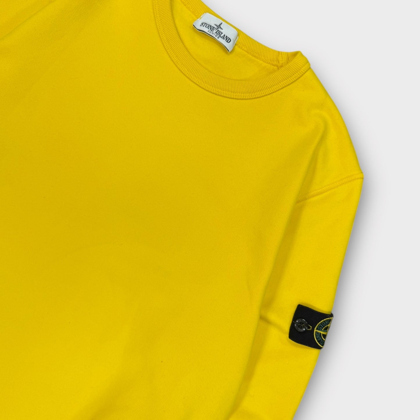 Sweat Stone Island jaune - S/M