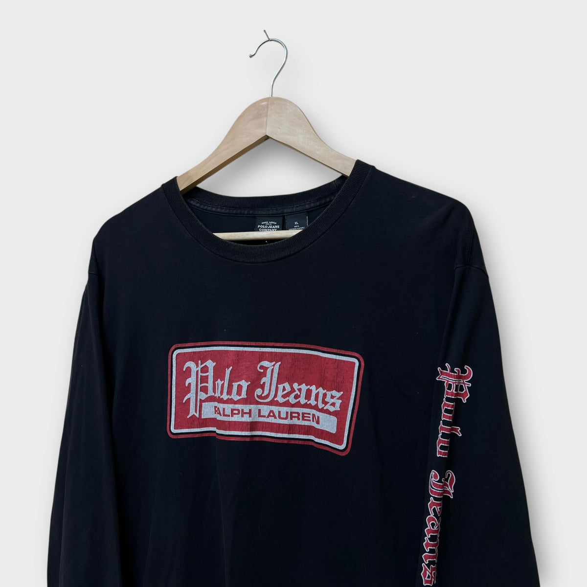 Longsleeve Ralph Lauren noir - XL
