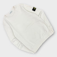 Sweat Stone Island blanc - M