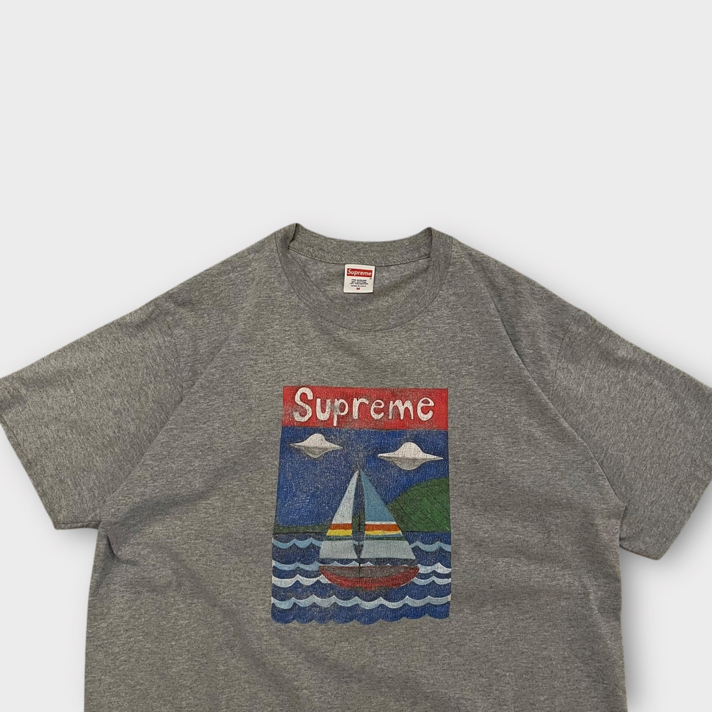 Supreme Voilier tee gris - M