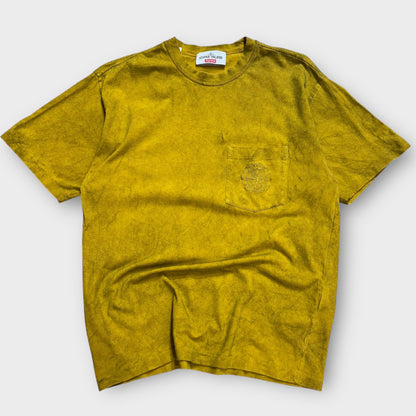 T-Shirt Stone Island X Supreme Jaune - S