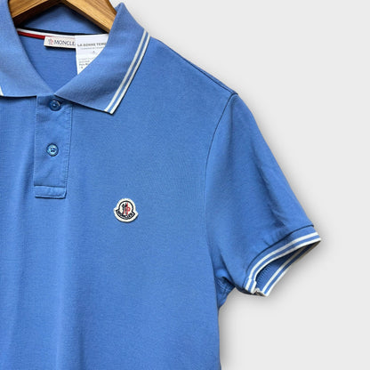 Polo Moncler Bleu Ciel - S
