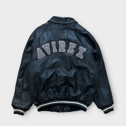 Veste Avirex Noir Spellout - L