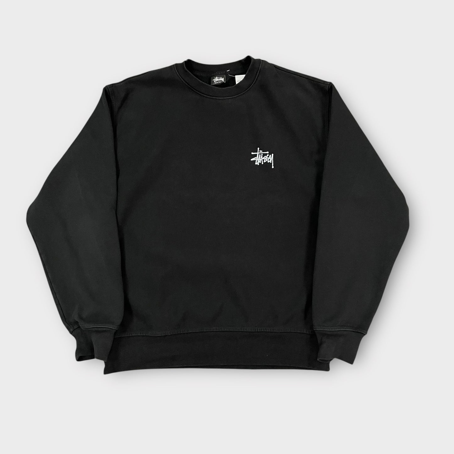 Classic sweat Stussy noir - L