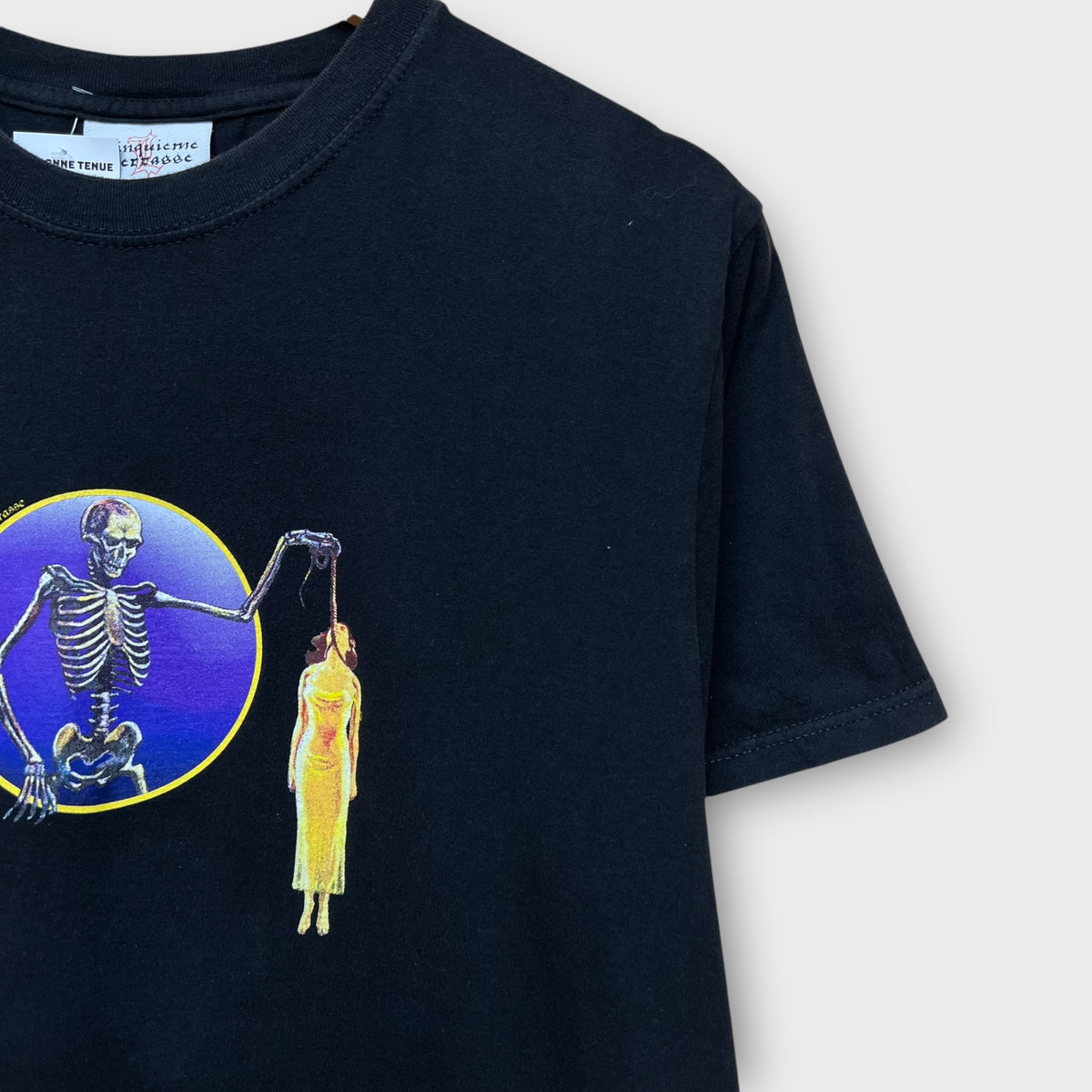 T-Shirt Cinquieme terrasse Noir - L