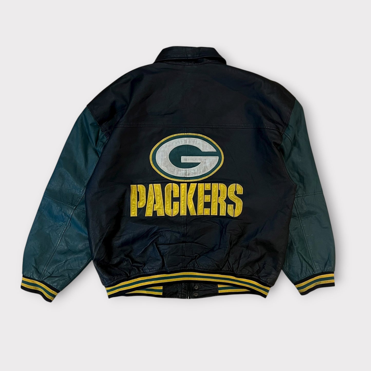 Veste Green Bay Packers En Cuir - M