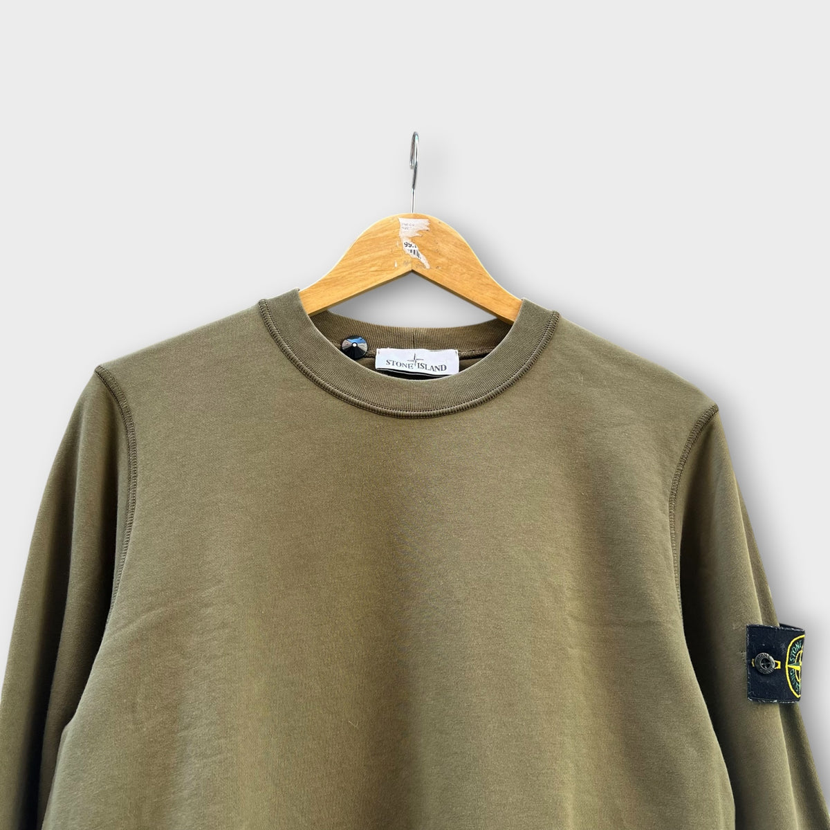 Sweat Stone Island kaki - S