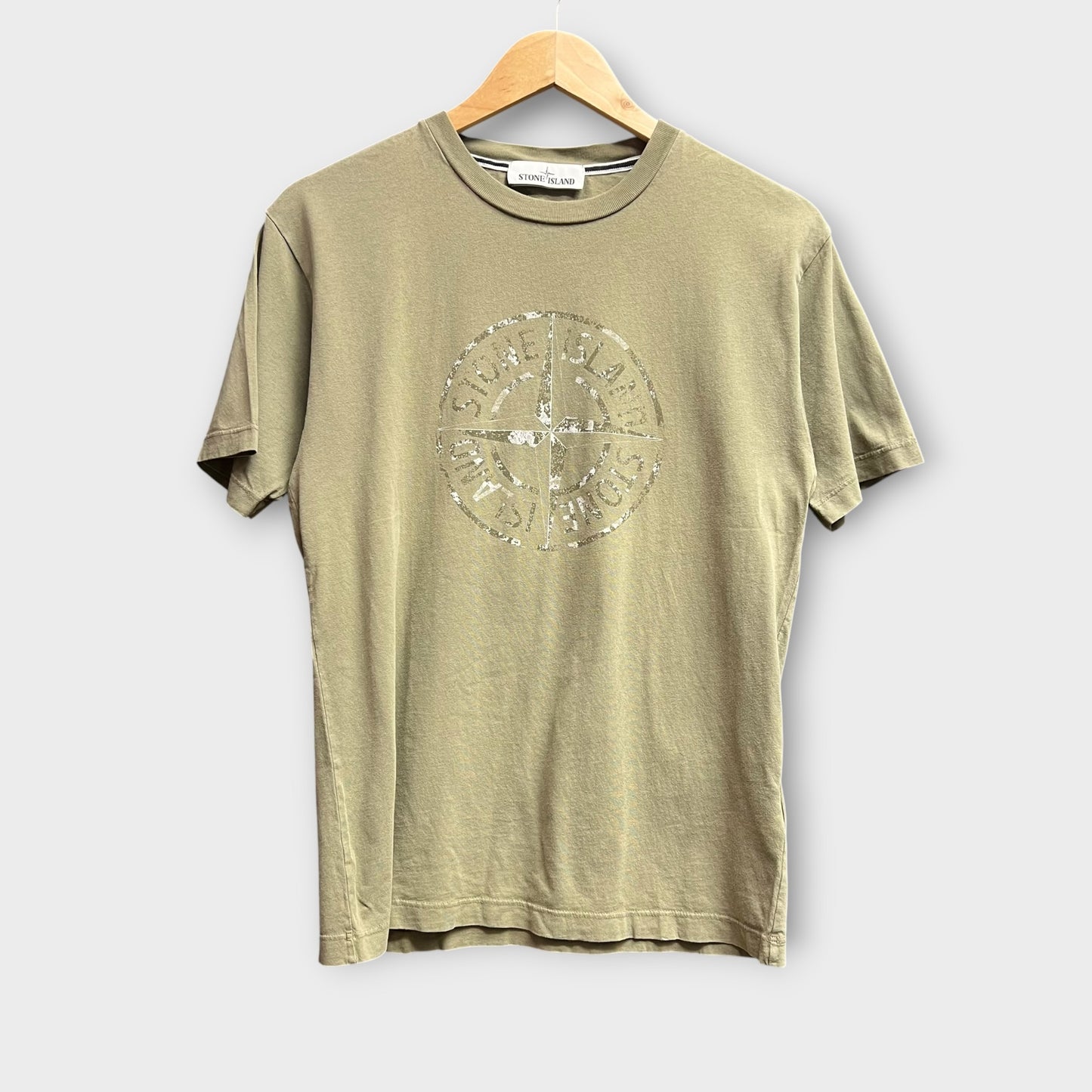 T-shirt Stone Island kaki - S