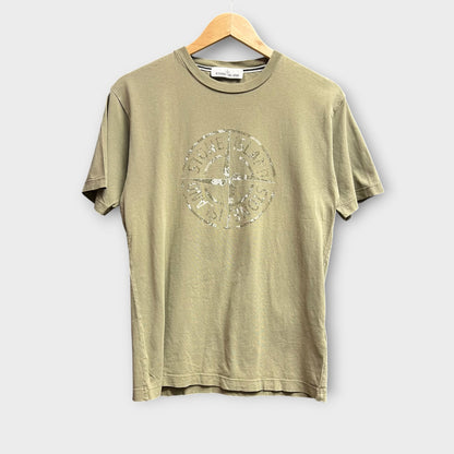 T-shirt Stone Island kaki - S
