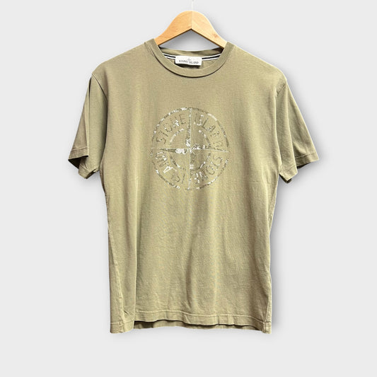 T-shirt Stone Island kaki - S