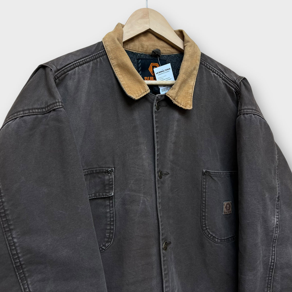 Work jacket marron vintage type michigan - XL