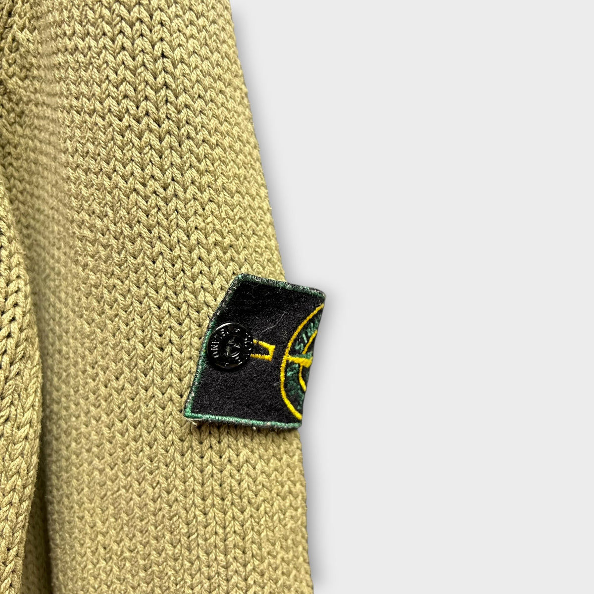 Pull Vintage Stone Island De 1998 Kaki - L