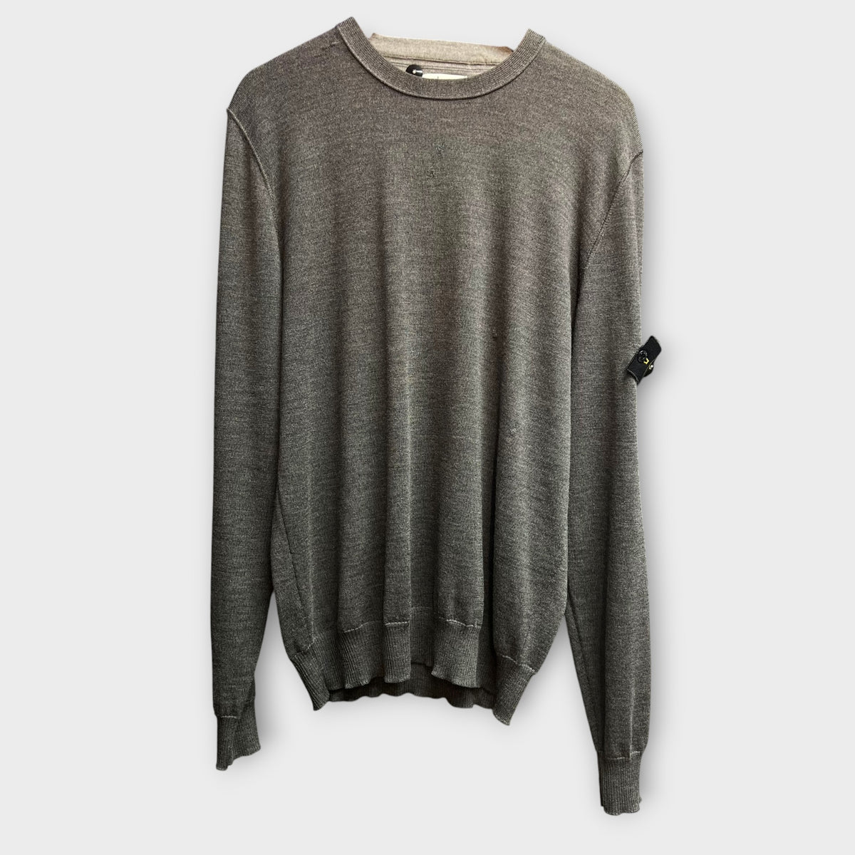 Pull Stone Island gris (accro recousu) - XL