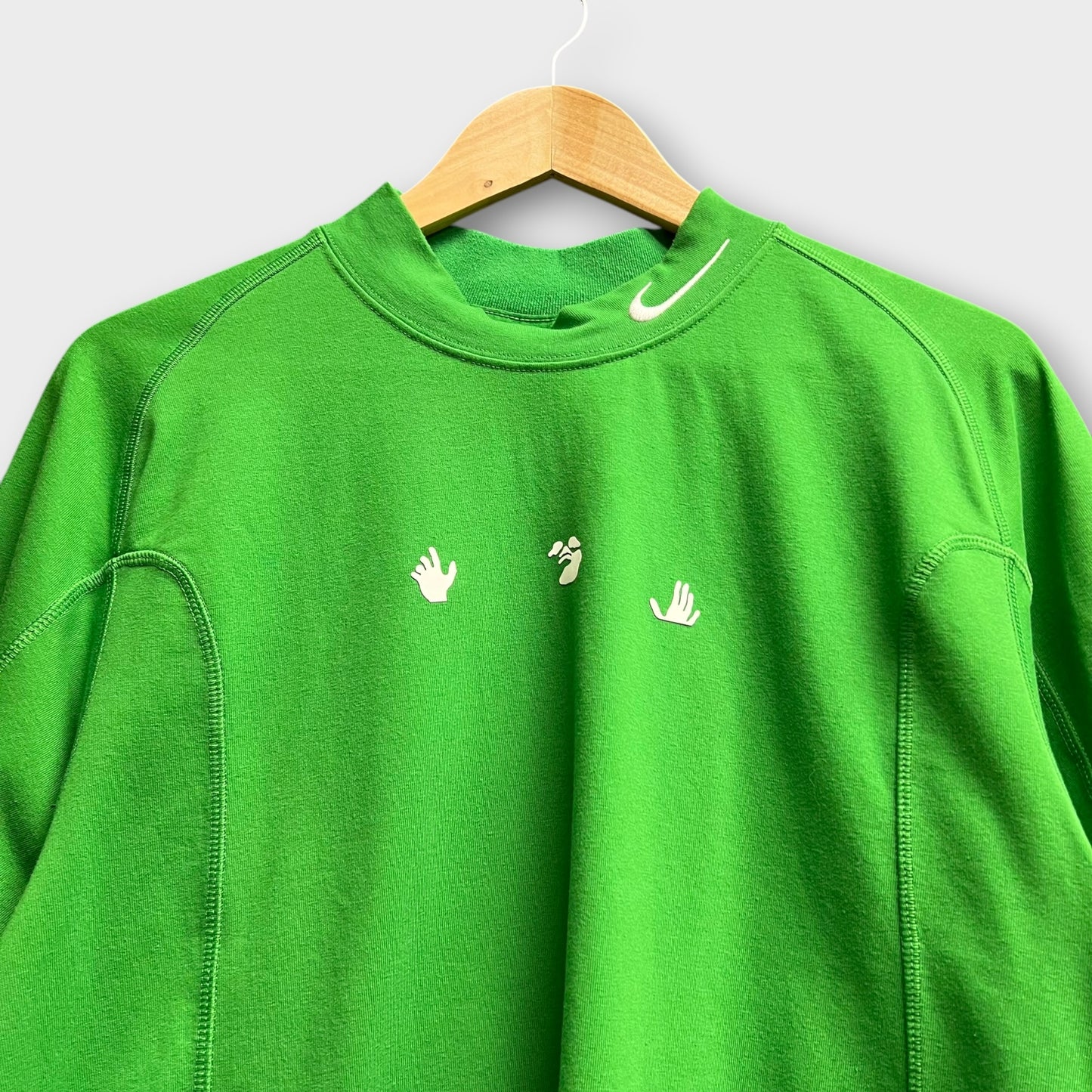 T-shirt Nike X Off White Vert - S