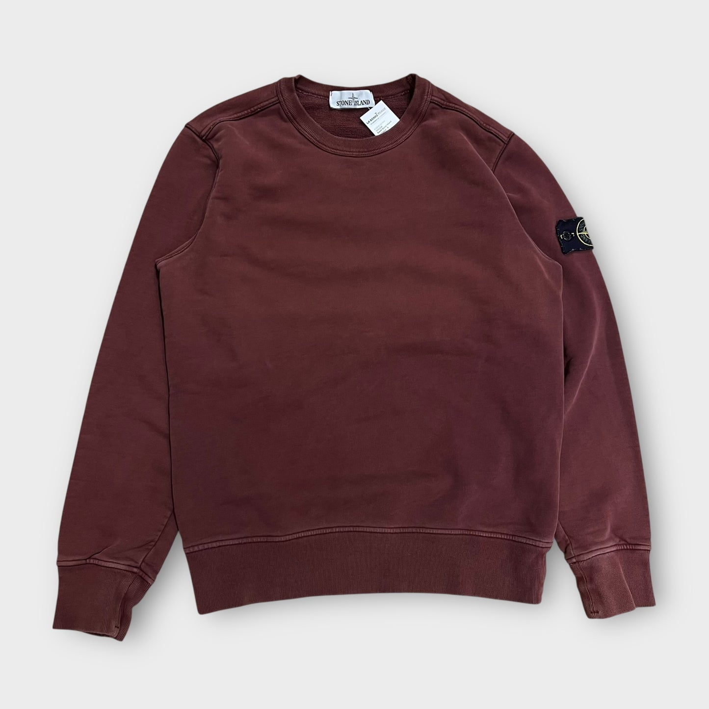 Sweat Stone Island Bordeaux - S