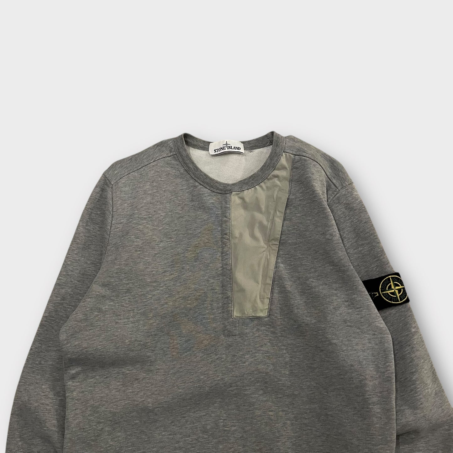 Sweat Stone Island gris - S/M