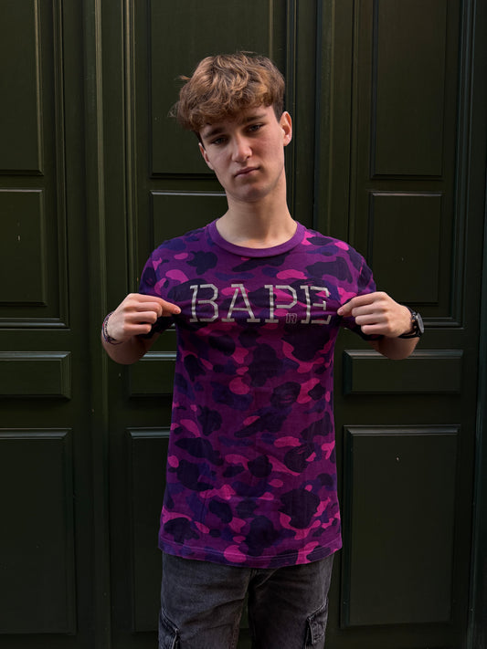 T-shirt Bape camo