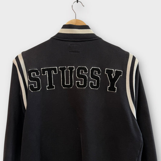 Varsity Jacket Stussy noir 00's - M
