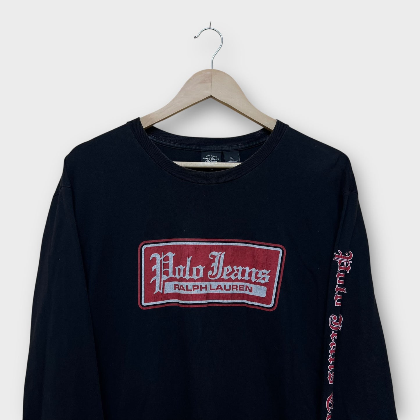 Longsleeve Ralph Lauren noir - XL