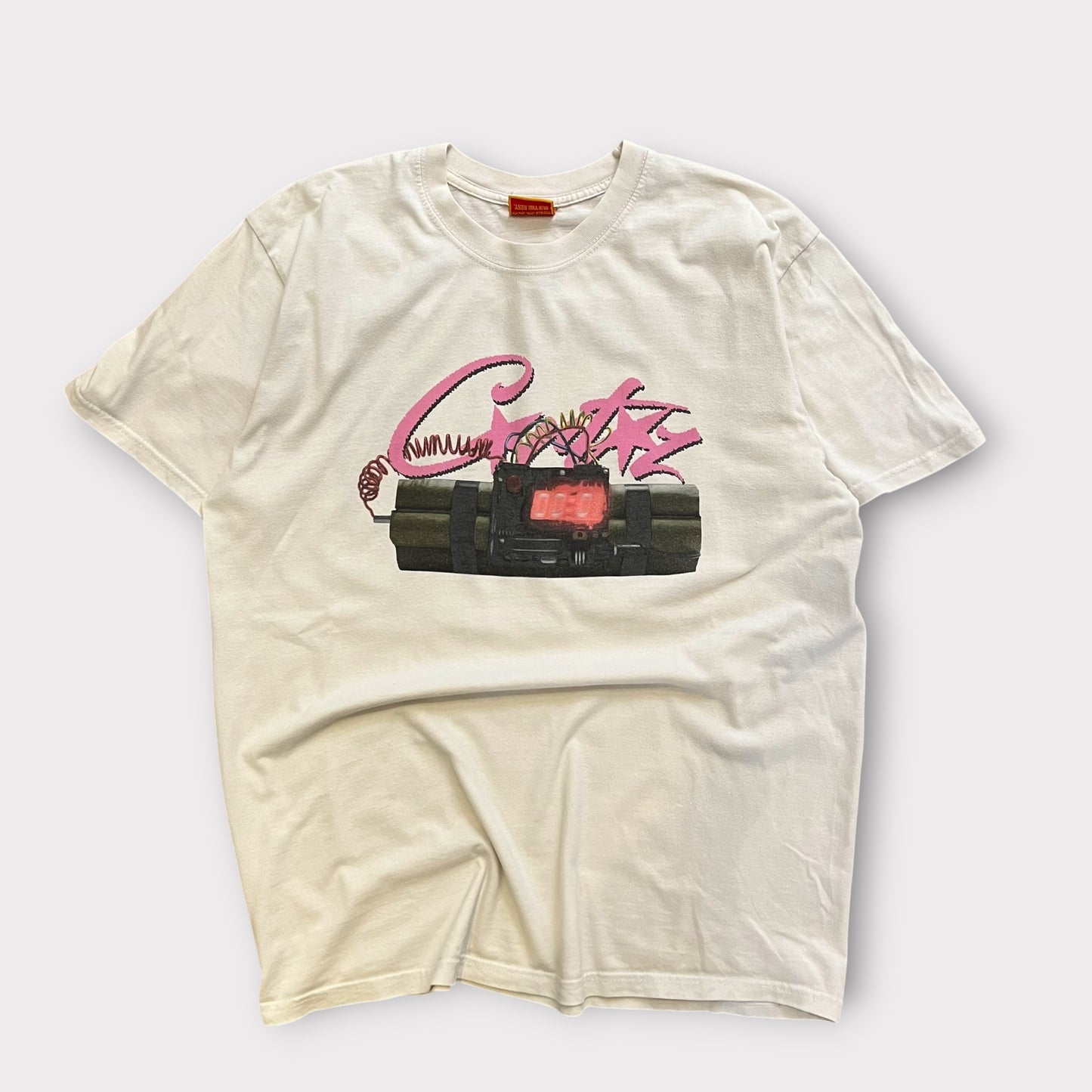 T-shirt Corteiz Dynamit Blanc - L