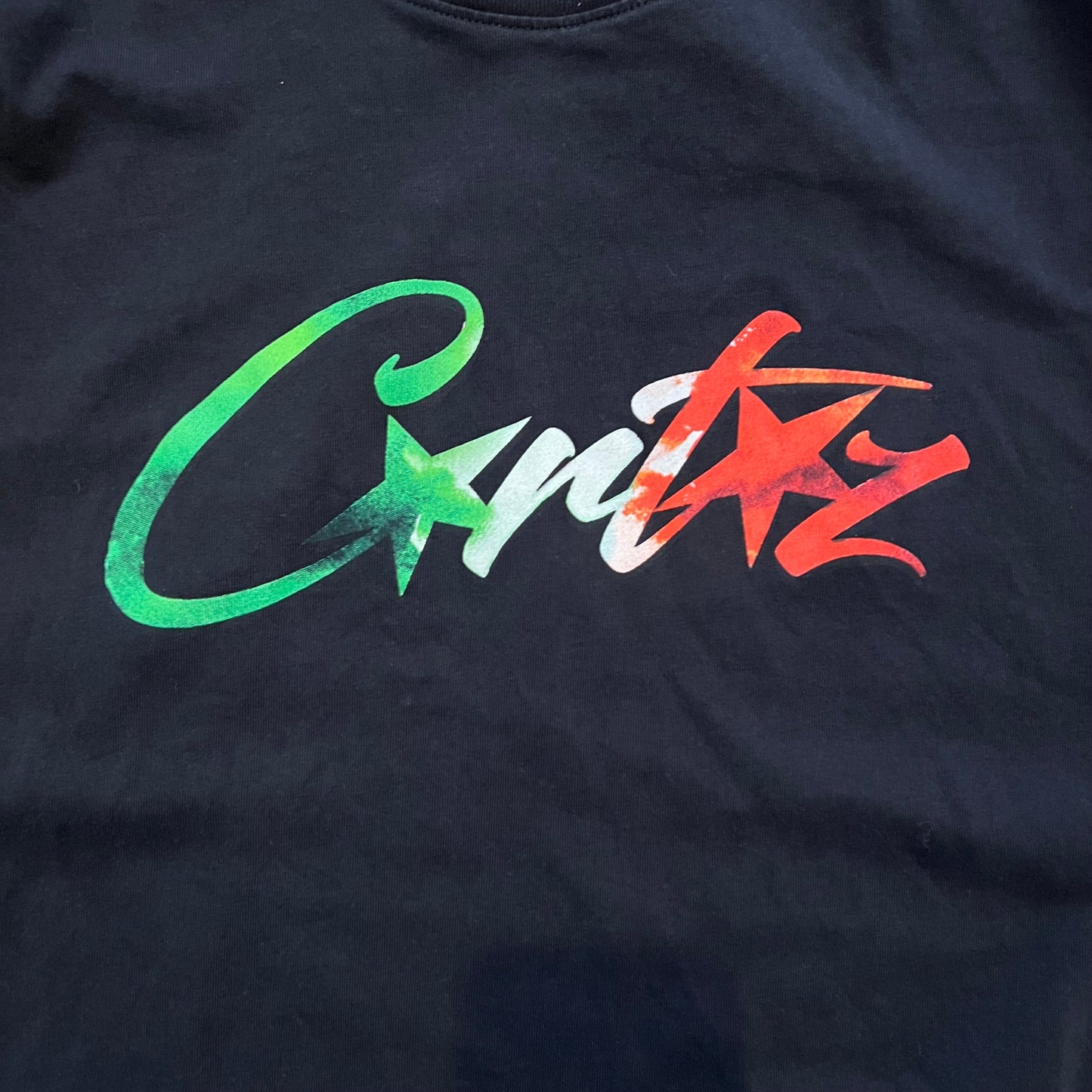 T-shirt Corteiz Noir - L