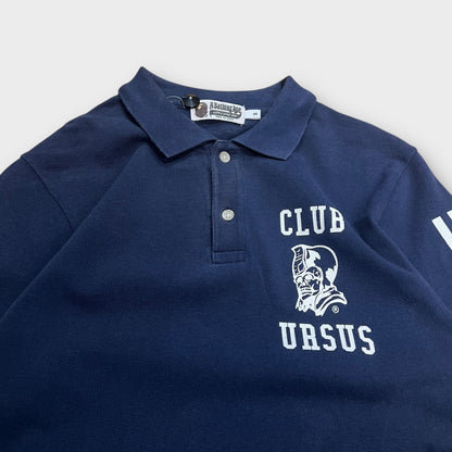Polo Bape Bleu - S