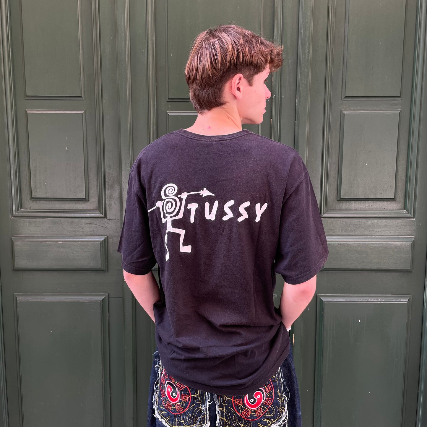 Stussy Tribal Warrior T-shirt - L