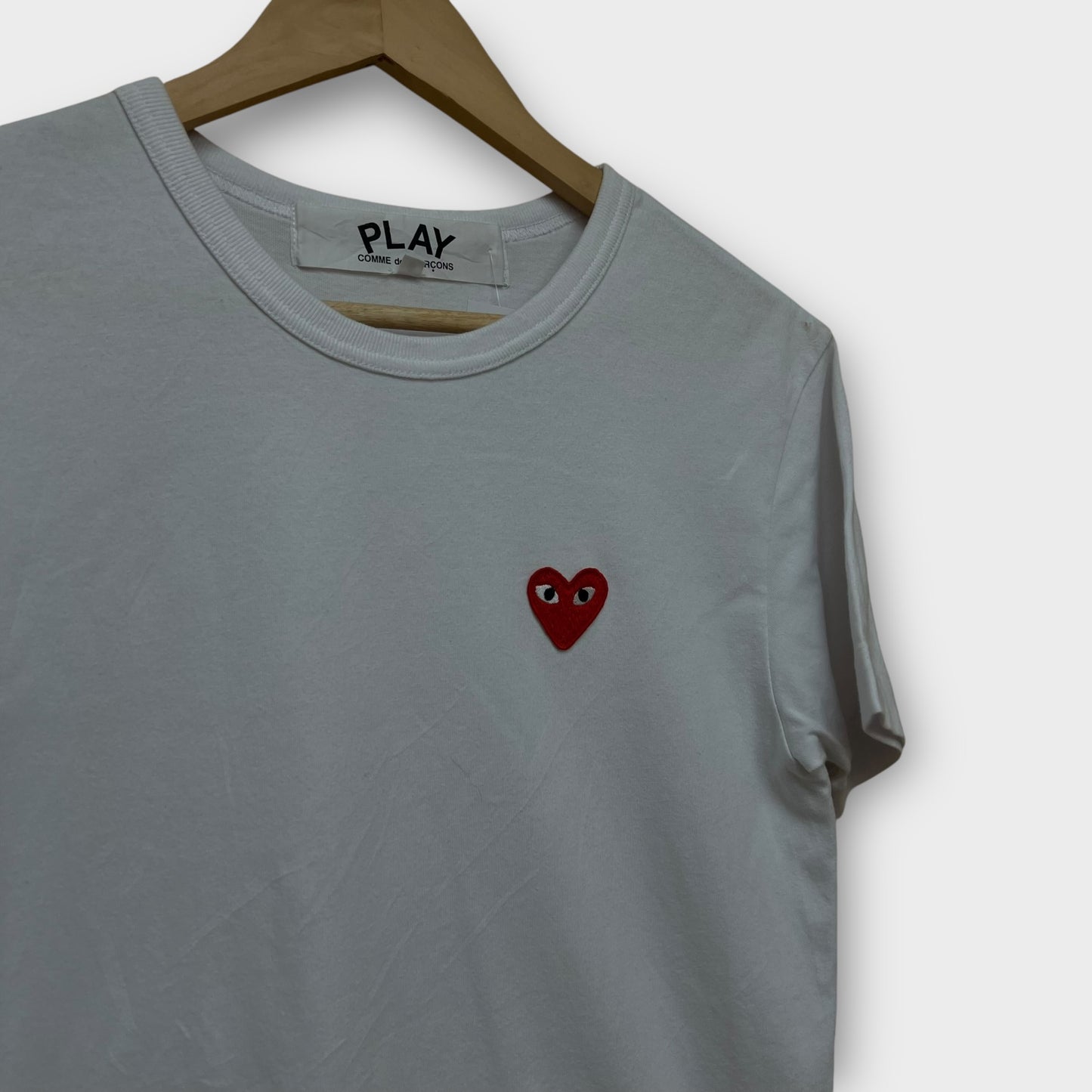 T-shirt Comme Des Garcons blanc - S