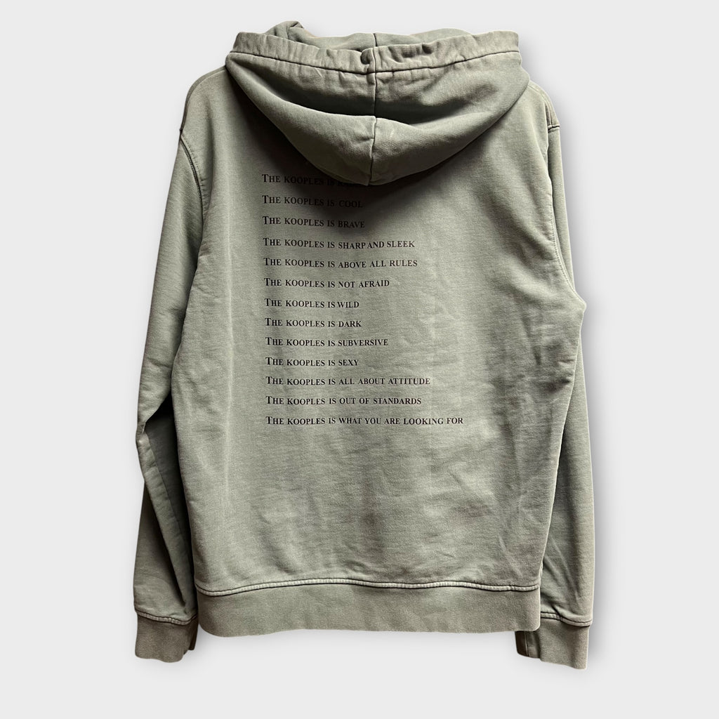 Hoodie The Kooples What Is Vert - M