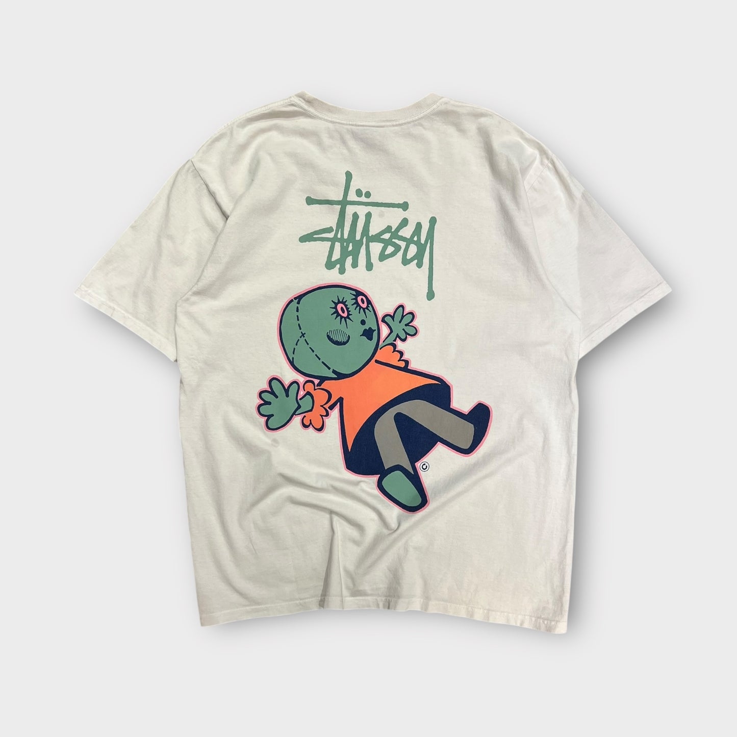 T-Shirt Stussy Blanc "Doll" Blanc - L