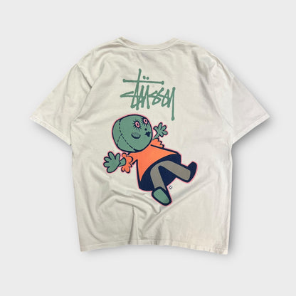T-Shirt Stussy Blanc "Doll" Blanc - L