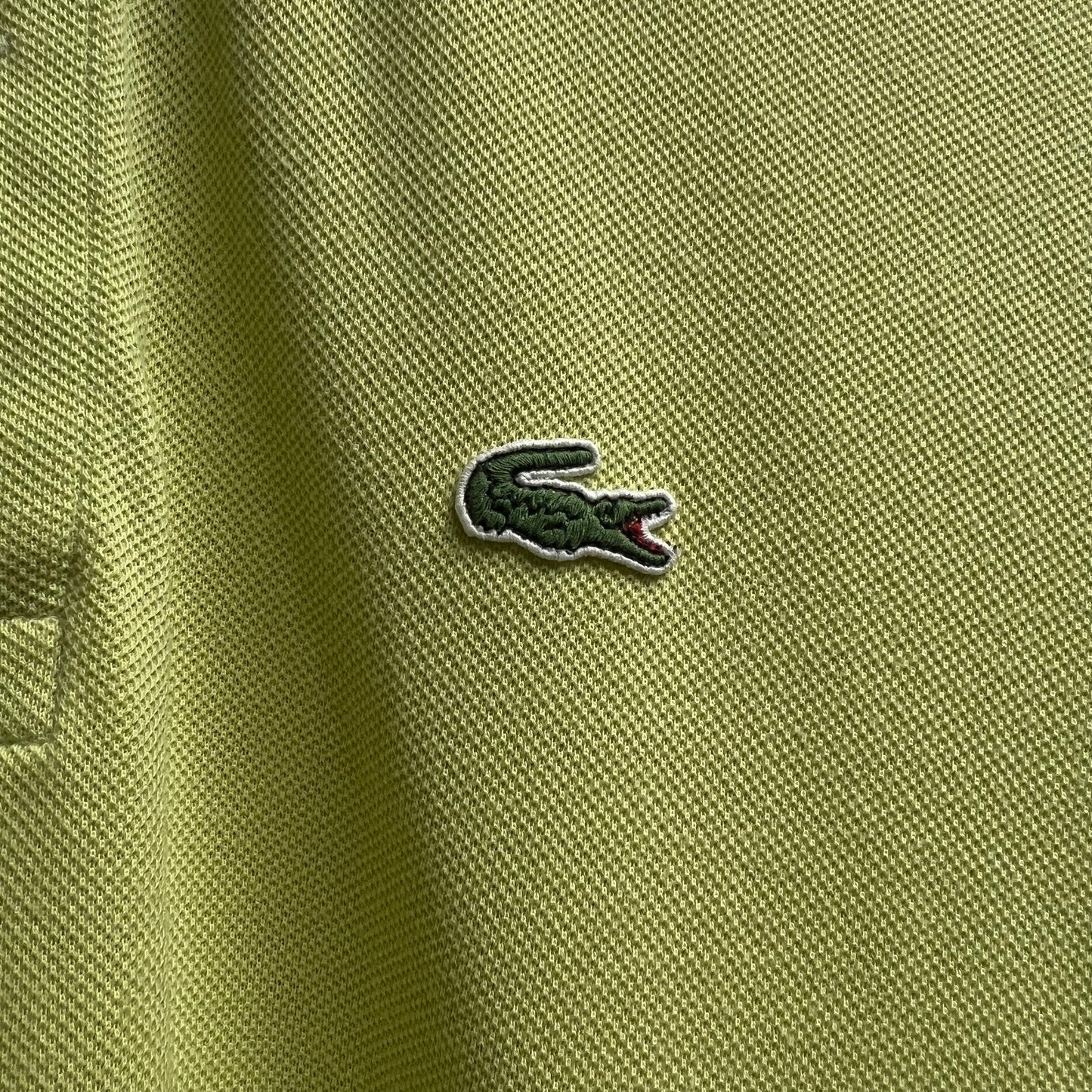 Polo Lacoste Vert Pomme - M