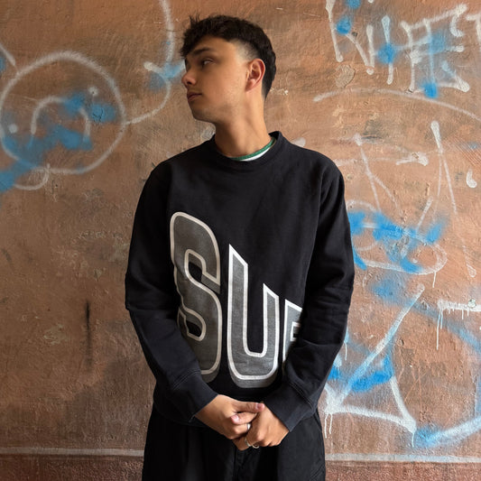 Sweat Supreme noir "side arc" - M